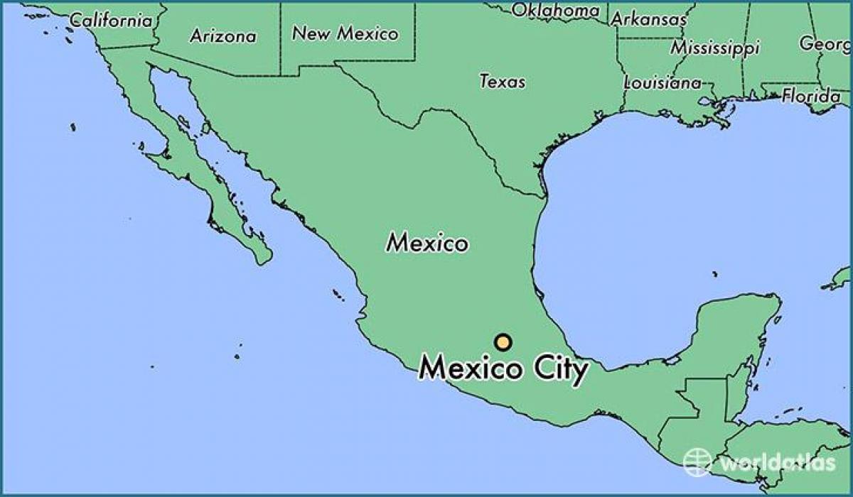 amosar un mapa de México