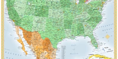 Nós & México mapa