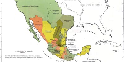 México mapa historia