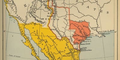 Mapa de México 1700