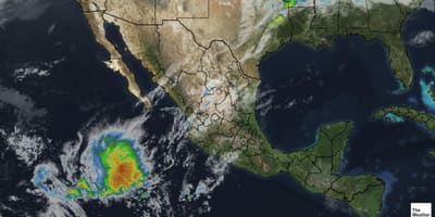 O tempo radar mapa de México