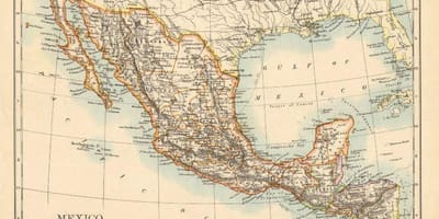 Mapa antigo México