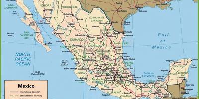 México en mapa