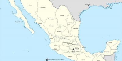 Unidos de México mapa