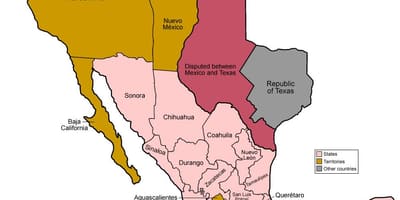 Orixinal mexicano mapa