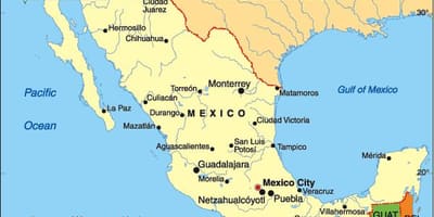 País México mapa