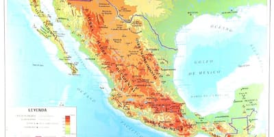 Xeográfica mapa de México